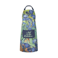 Memoriez Luxury kitchen apron - Irises - Vincent van Gogh