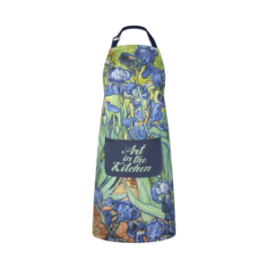Memoriez Luxury kitchen apron - Irises - Vincent van Gogh