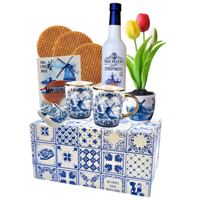 Typisch Hollands Delft Blue Package - Mills and Tulips
