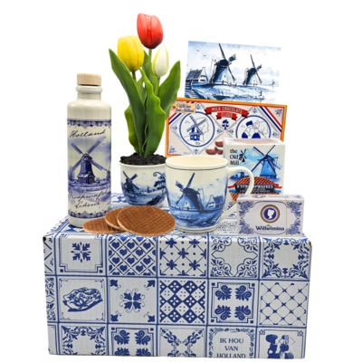 Typisch Hollands Delft blue gift package - Mills