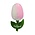 Nijhuis  Magnet Tulip - Large White - Pink