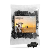 Typisch Hollands Cow's liquorice - salt 200 grams in a bag.