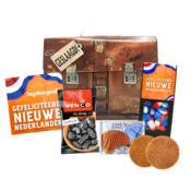 Typisch Hollands   Geschenktüte - Naturalisiert - Niederländische Delikatessen.