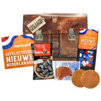 Typisch Hollands Geschenktüte - Naturalisiert - Niederländische Delikatessen.