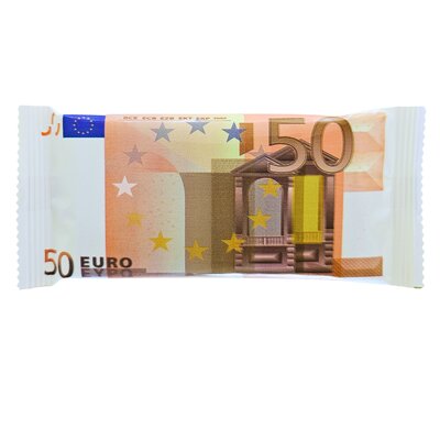 Typisch Hollands Chocoladereep - 50-euro biljet - 50 gram