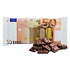 Typisch Hollands Chocoladereep - 50-euro biljet - 50 gram