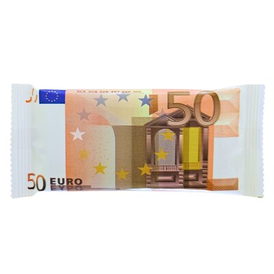 Typisch Hollands Chocoladereep - 50-euro biljet - 50 gram