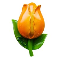 Typisch Hollands Magnet 3d tulip Holland – Yellow-Orange