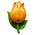 Matix Magneet 3d tulp Holland– Geel-Oranje