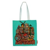 Typisch Hollands Bag cotton 'city vibes' Amsterdam