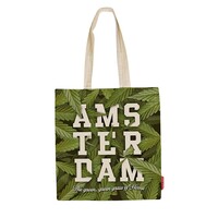 Typisch Hollands Tas katoen green green grass Amsterdam