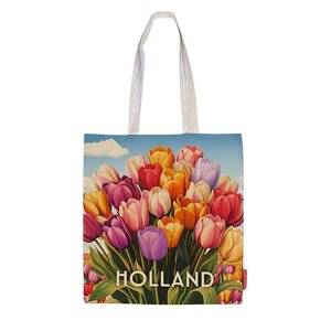 Matix Bag cotton Bright Tulips