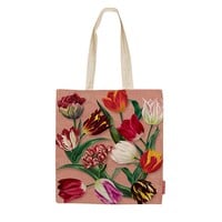 Matix Bag cotton 'pretty tulips' - pink