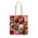 Typisch Hollands Bag cotton 'pretty tulips' - pink