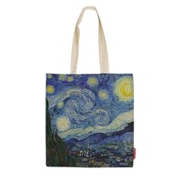 Typisch Hollands Baumwolltasche - Vincent van Gogh - Sternennacht.