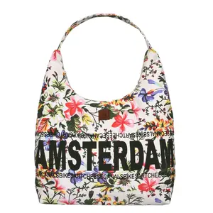 Robin Ruth Fashion Große Schultertasche Amsterdam - Blumen