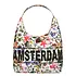 Robin Ruth Fashion Große Schultertasche Amsterdam - Blumen