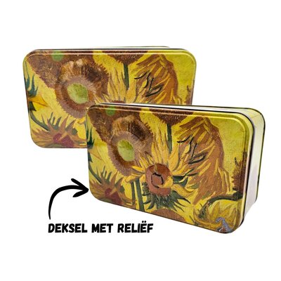 Typisch Hollands Blik Vincent van Gogh - met chocoladebloemen n