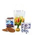 Typisch Hollands Holland PVC gift bag with tulips - 2 treats - 2 souvenirs