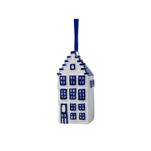 Heinen Delfts blauw Weißer Weihnachtsschmuck - Giebelhaus