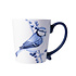 Heinen Delfts blauw Delft blue mug - Blue tit