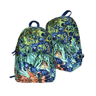 Robin Ruth Fashion Backpack - Irises - Vincent van Gogh