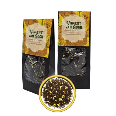 Typisch Hollands Vincent van Gogh tea - black tea with sunflower