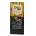 Typisch Hollands Vincent van Gogh Tee - Schwarzer Tee mit Sonnenblume