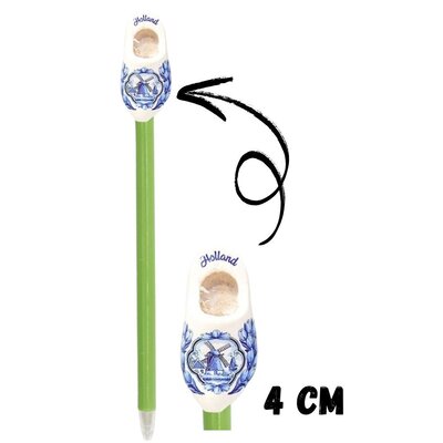 Typisch Hollands Holland ballpoint pen with white clog
