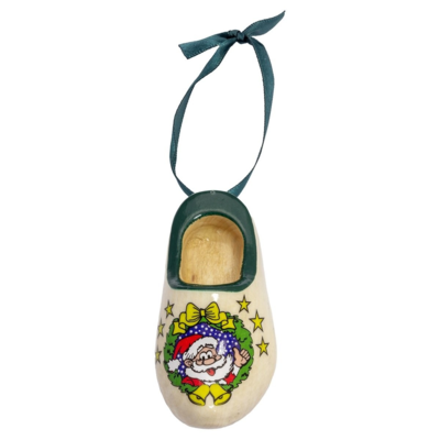 Nijhuis  Plain wooden Christmas clog 8 cm