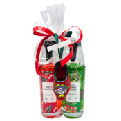 Likeur en Jeneverfabriek - Amsterdam Christmas liqueurs - gift set of 2 with Christmas clog
