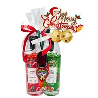 Likeur en Jeneverfabriek - Amsterdam Christmas liqueurs - gift set of 2 with Christmas clog