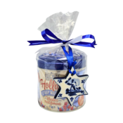 Stroopwafels (Typisch Hollands) Stroopwafel gift set with Delft blue Christmas tree ornament