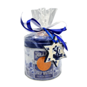 Stroopwafels (Typisch Hollands) Stroopwafel gift set with Delft blue Christmas tree ornament