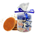 Stroopwafels (Typisch Hollands) Stroopwafel gift set with Delft blue Christmas tree ornament