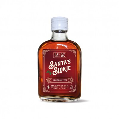 Typisch Hollands Kerstborrel ( Santa`s slokje) - 20cl zakflacon