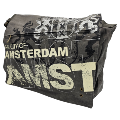 Robin Ruth Fashion Grote omslagtas Amsterdam - Postman-Bag - Antraciet