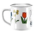 Nijntje (c) Tasse Miffy - Retro - Miffy - Blumen und Pflanzen