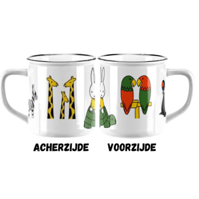 Nijntje (c) Tasse Miffy - Retro - Miffy - Zoo