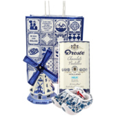 Typisch Hollands Gift bag - Typical Dutch - Mill - Droste Chocolate and clogs