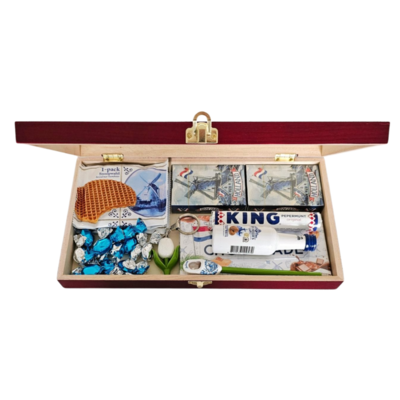 typisch-hollands-geschenkpakket Geschenkbox - Holland Delfter Blau Geschenke