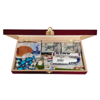 typisch-hollands-geschenkpakket Gift box - Holland Delft blue gifts