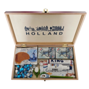 typisch-hollands-geschenkpakket Geschenkkistje - Holland Delfts blauwe-geschenken