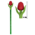 Nijhuis  Tulpenstift rot mit Blatt