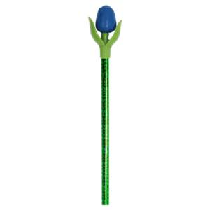 Nijhuis  Tulp Potlood blauw met blad