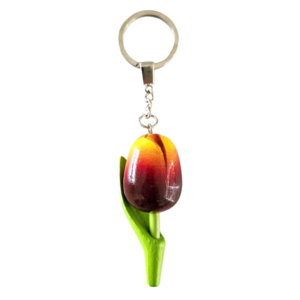Matix Schlüsselanhänger Tulpe - Holland - Orange - Rot
