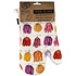 Memoriez Luxury Oven Glove - Tulips - White