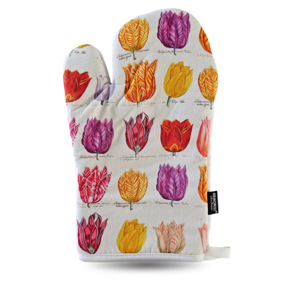 Memoriez Luxe Ovenwant - Tulpen - Wit