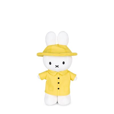 Nijntje (c) Miffy cuddly toy - yellow rain gear - 24cm