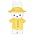 Nijntje (c) Miffy cuddly toy - yellow rain gear - 24cm